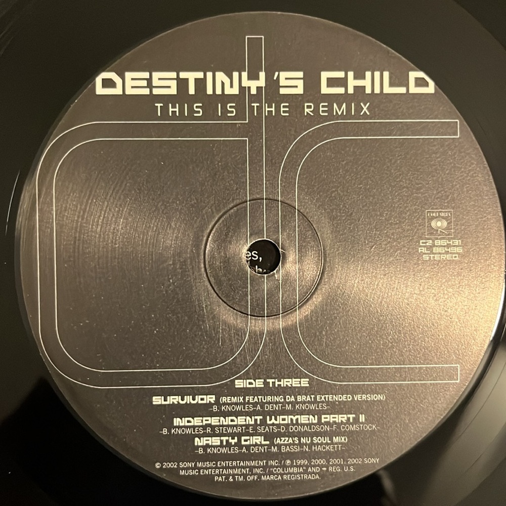 Destiny’s Child - “This Is The Remix” Vinyl 2x LP - Picture 6 of 7